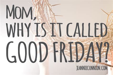 good friday why is it celebrated